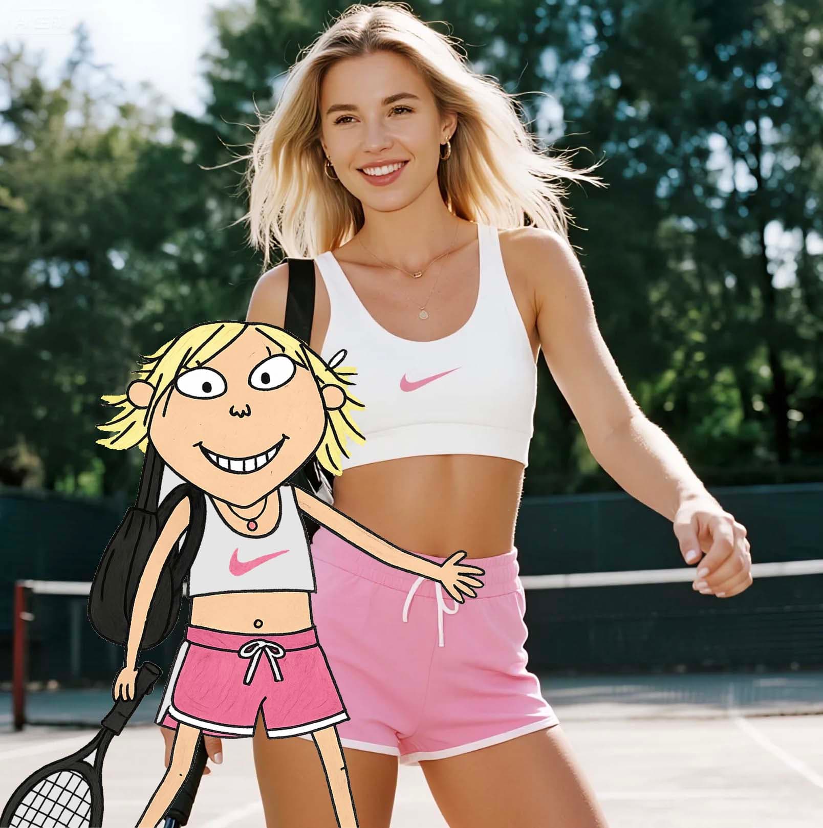 Charlie & Lola Style Character Creation - Transform photos into whimsical hand-drawn characters